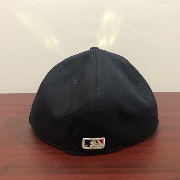 New Era, 59Fifty Fitted Hat, New York Yankees, Navy Blue & White - Picture 5 of 12